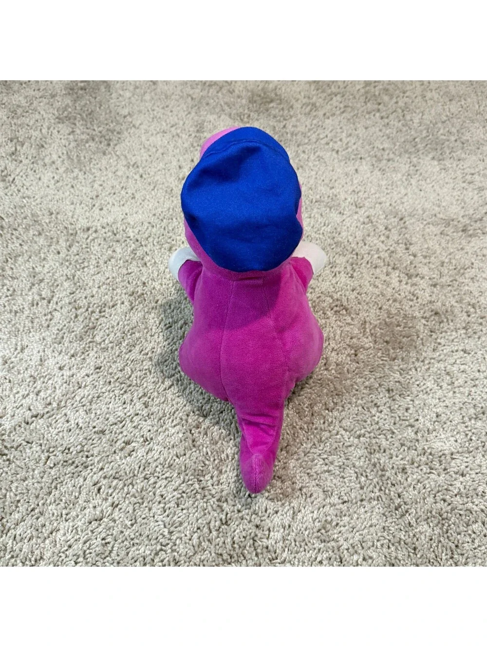 Barney the Dinosaur Plush Toy with Crossing Guard Hat